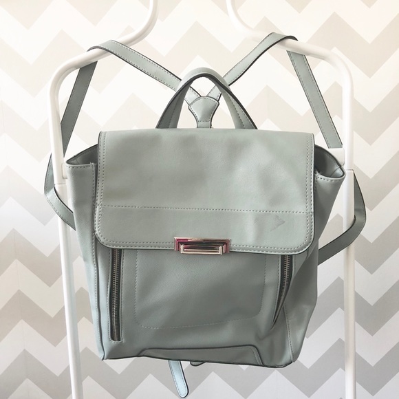 Mossimo Supply Co. Handbags - Cute grey blue backpack purse 👜